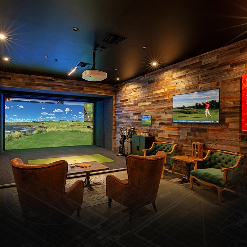 Golf simulators become a part of your personal style