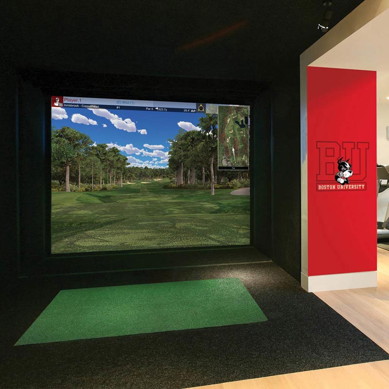 Golf simulator for community, Colleges & Universities