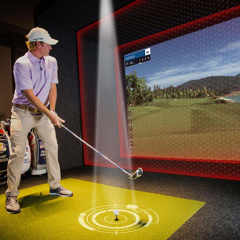 Snedeker golf simulator