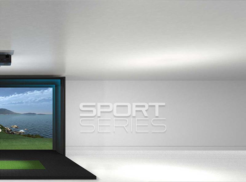 Golf simulator sport