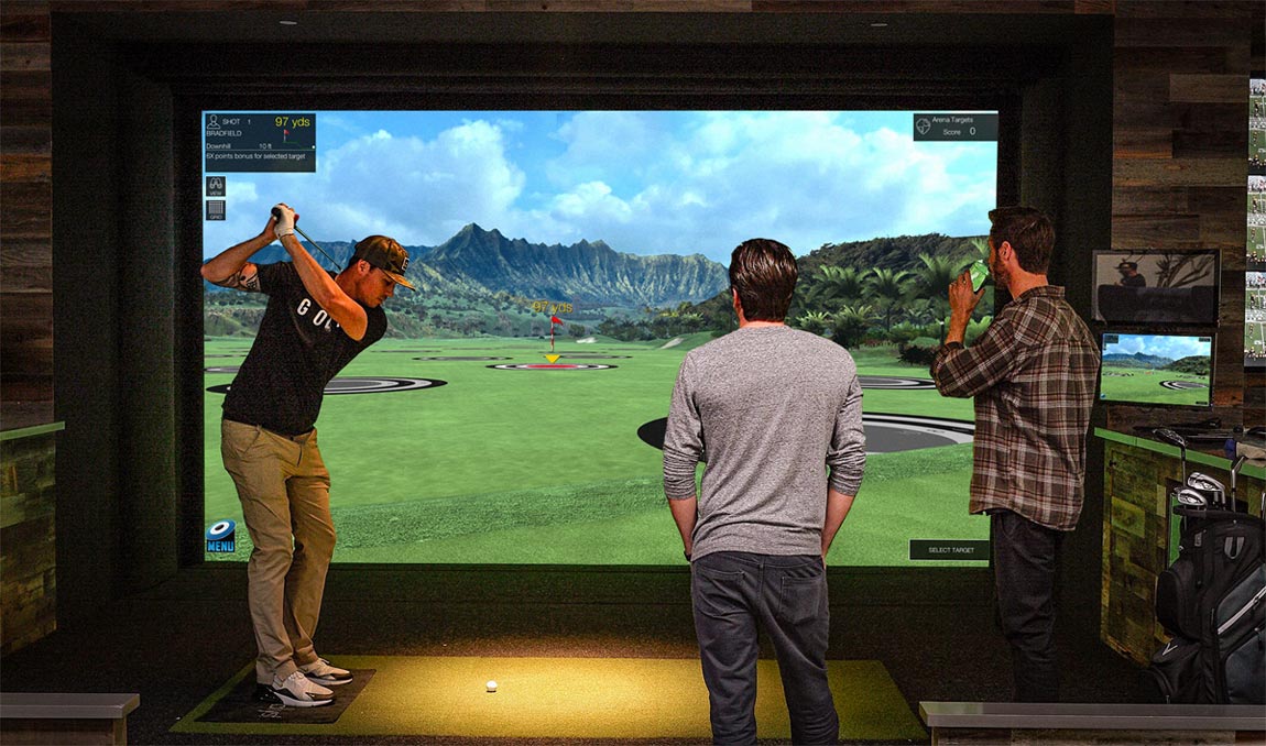 Multisport simulator: golf