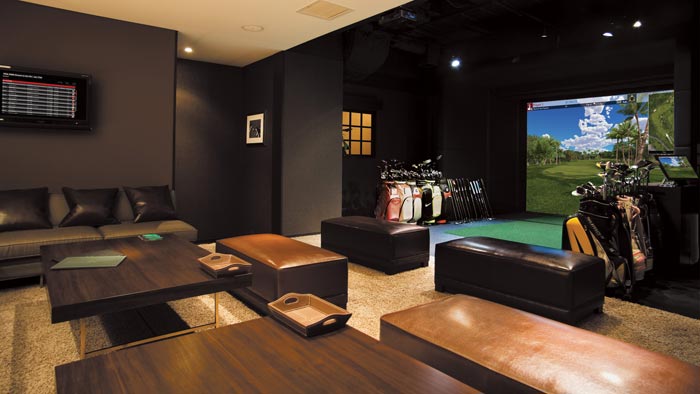 Golf simulator for revenue opportunities