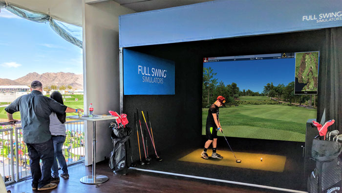 Golf simulator for your events